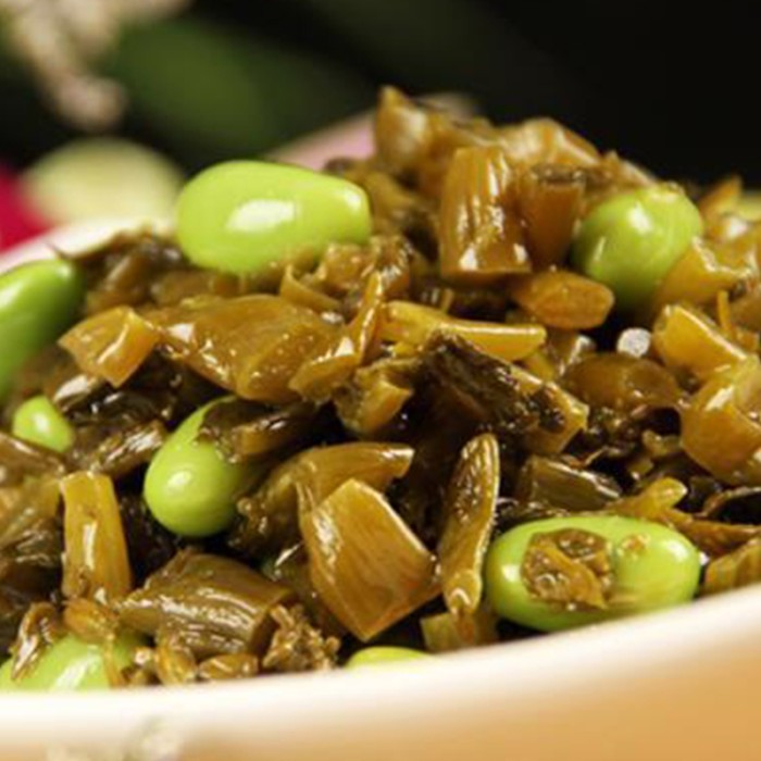 万三阿婆菜1000克毛豆莱苑雪莱咸菜