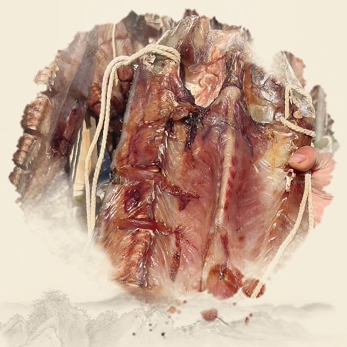 生态青鱼干 九成干