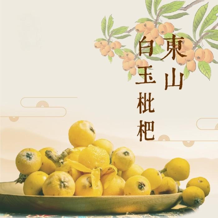 蘇味到 东山白玉枇杷