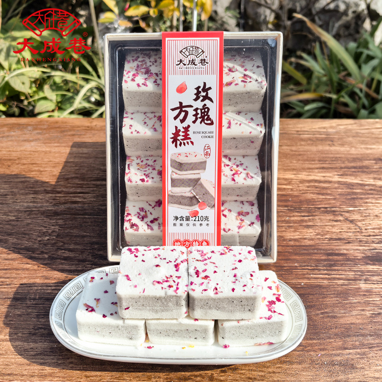 大成巷玫瑰方糕桂花方糕