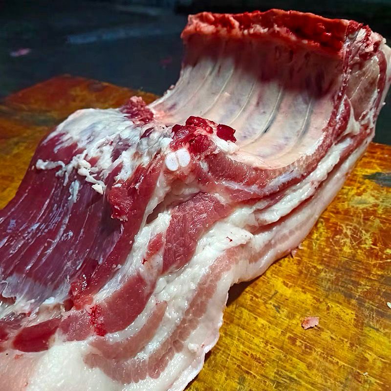 安徽散养黑毛士猪肉
