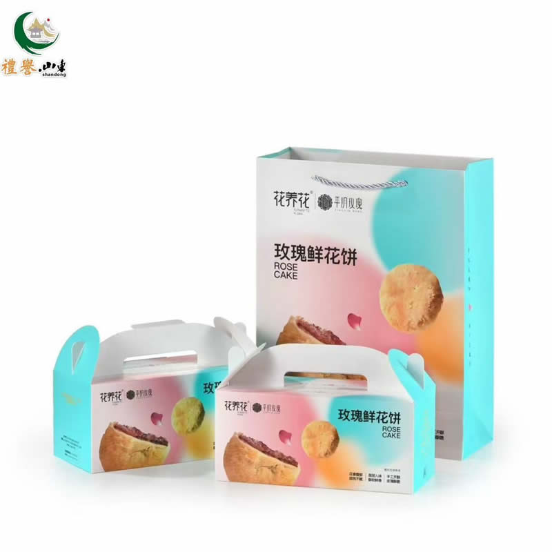 玫瑰鲜花饼