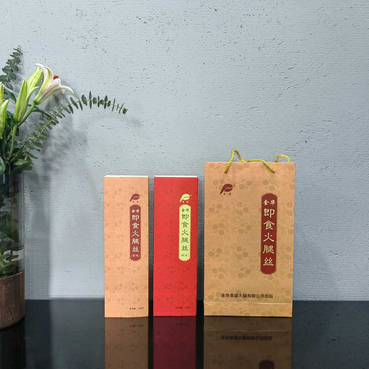 金华火腿丝开袋即食原味