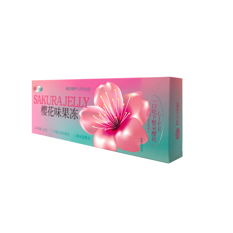 樱花味果冻