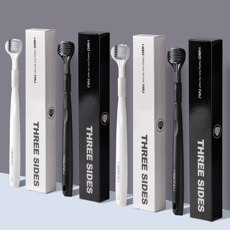 乐美果三面软毛牙刷